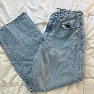 Abercrombie & Fitch High Rise Blue Jeans